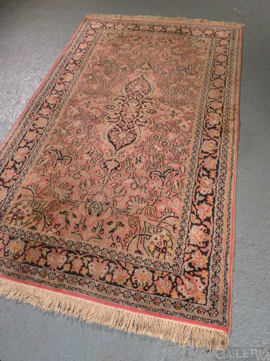 silkkimatto – vaaleanpunainen kasmir 140 x 95 cm