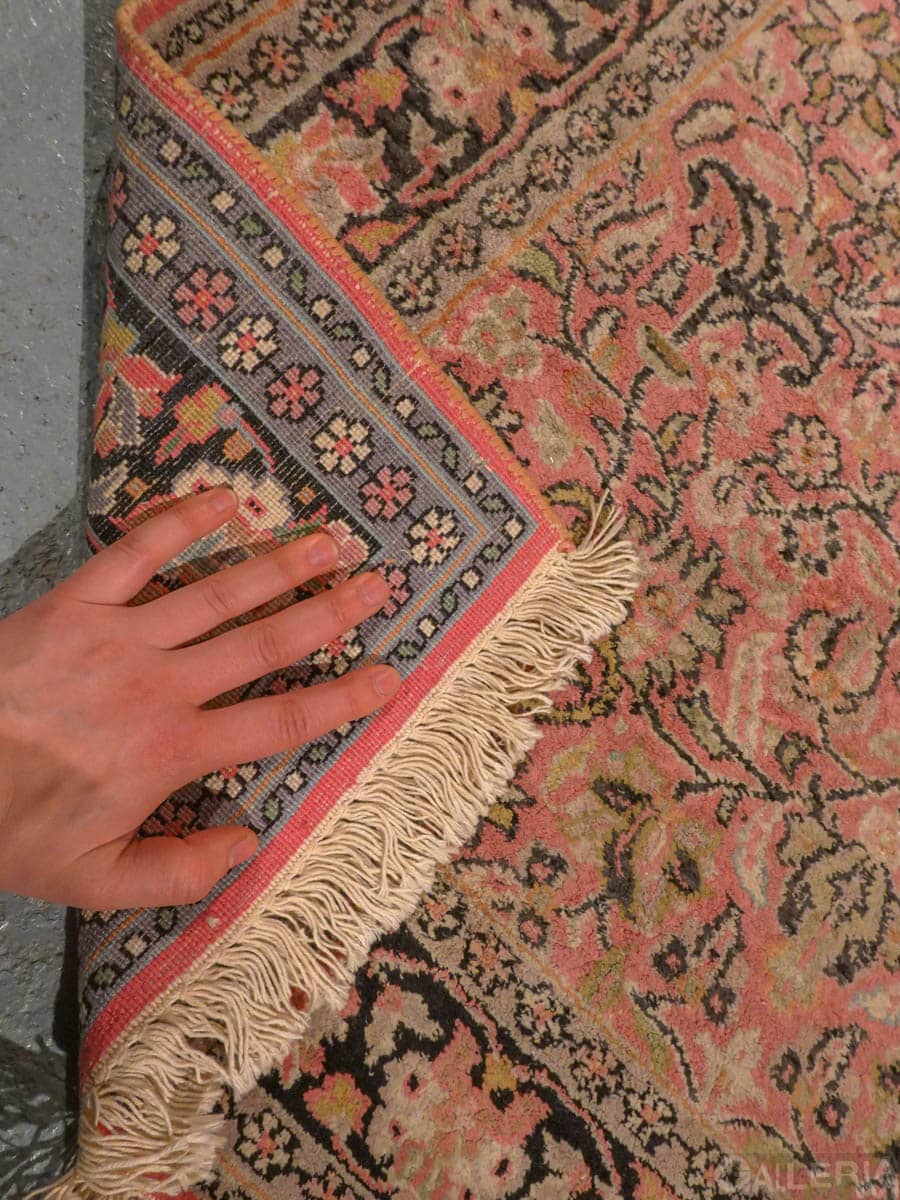 silkkimatto – vaaleanpunainen kasmir 140 x 95 cm
