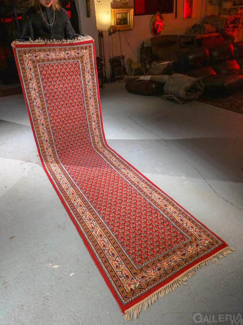 perinteinen sarouk mir käytävämatto 285 x 81 cm