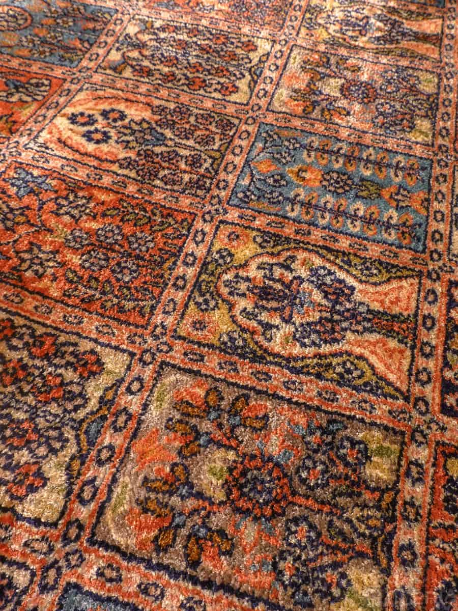 silkkimatto soinnukkaan kaunis puutarha kasmir 310 x 240 cm