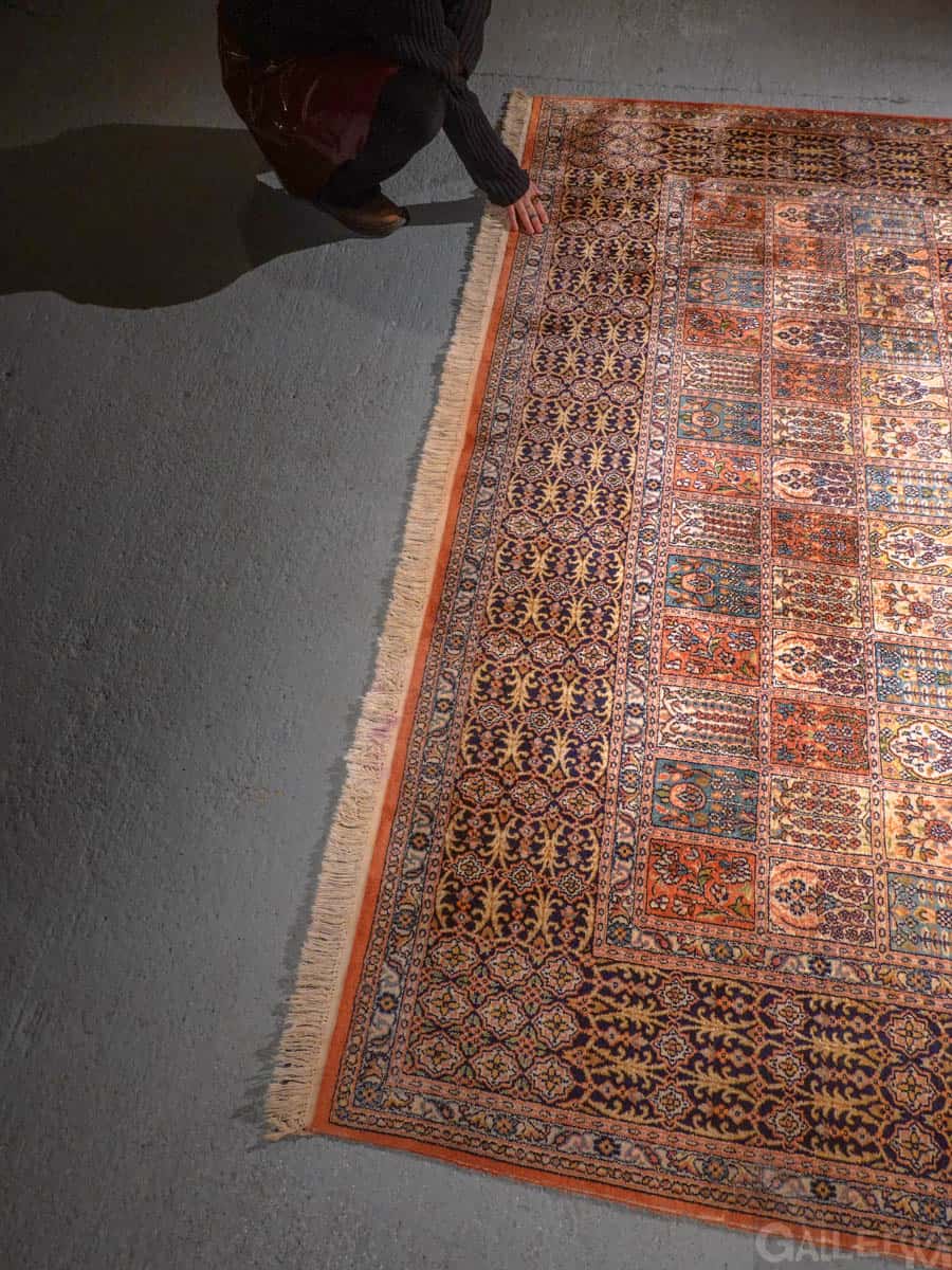 silkkimatto soinnukkaan kaunis puutarha kasmir 310 x 240 cm