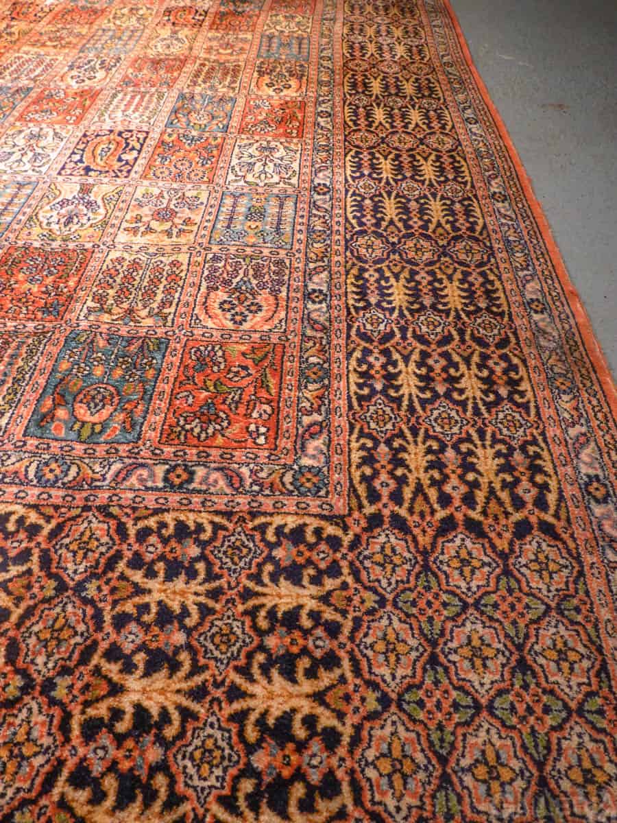 silkkimatto soinnukkaan kaunis puutarha kasmir 310 x 240 cm