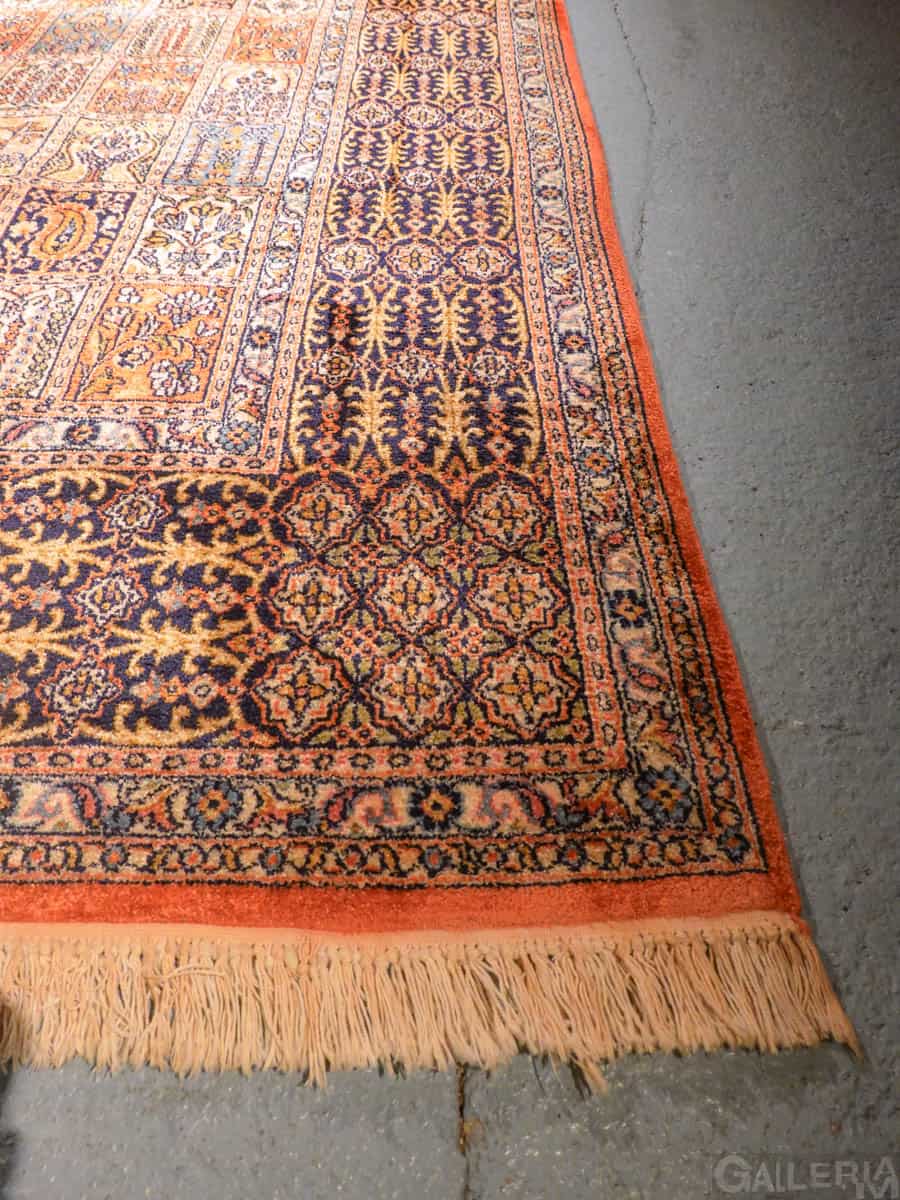 silkkimatto soinnukkaan kaunis puutarha kasmir 310 x 240 cm