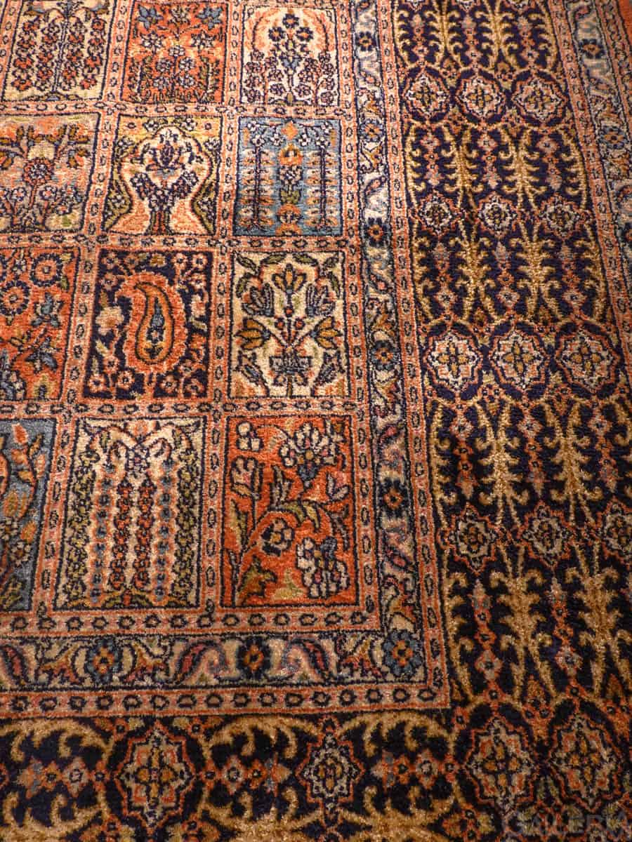 silkkimatto soinnukkaan kaunis puutarha kasmir 310 x 240 cm