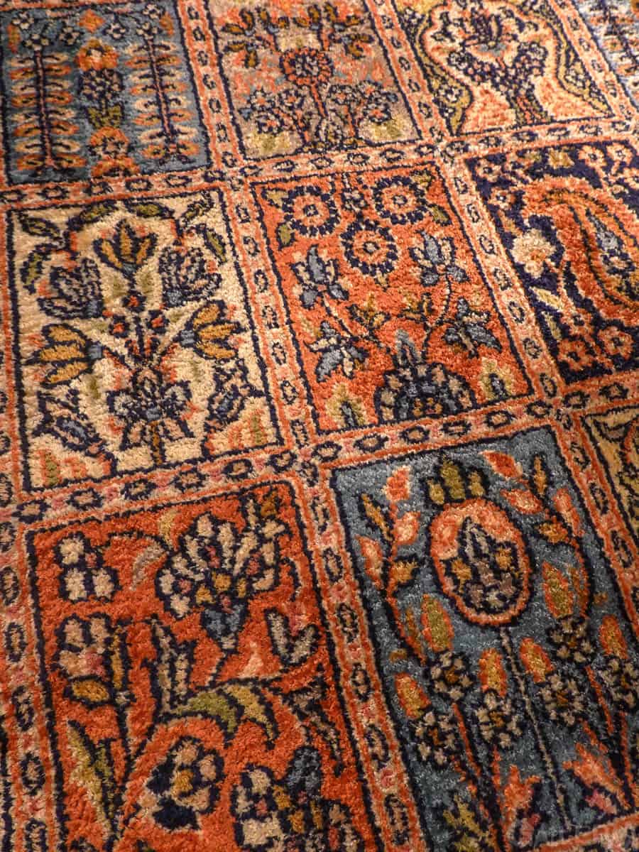 silkkimatto soinnukkaan kaunis puutarha kasmir 310 x 240 cm
