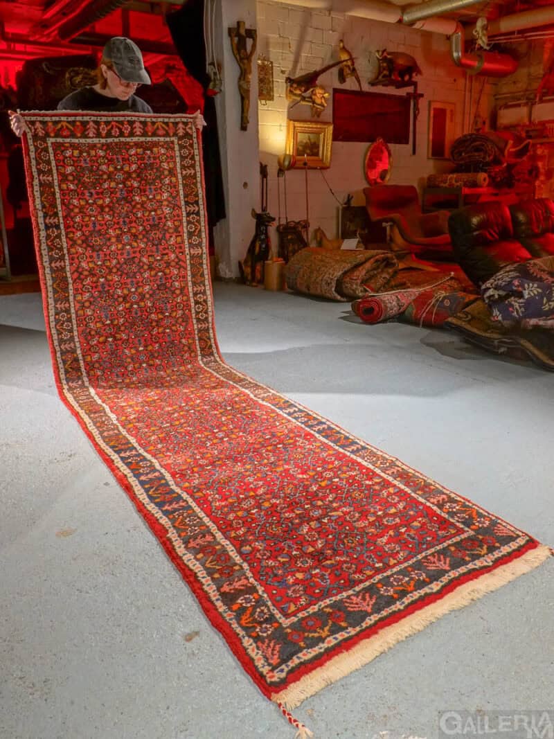 soinnukas hamadan käytävämatto – 305 x 83 cm