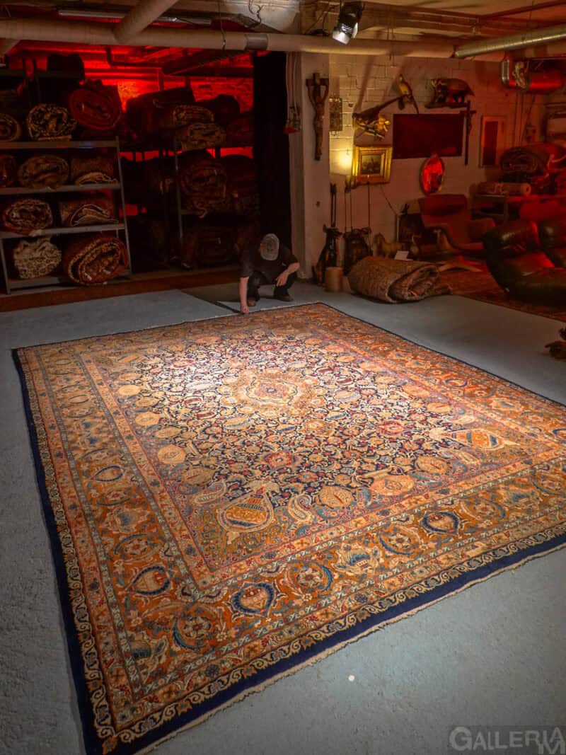 näyttävän juhlava palatsikokoinen kashmar – 391 x 300 cm