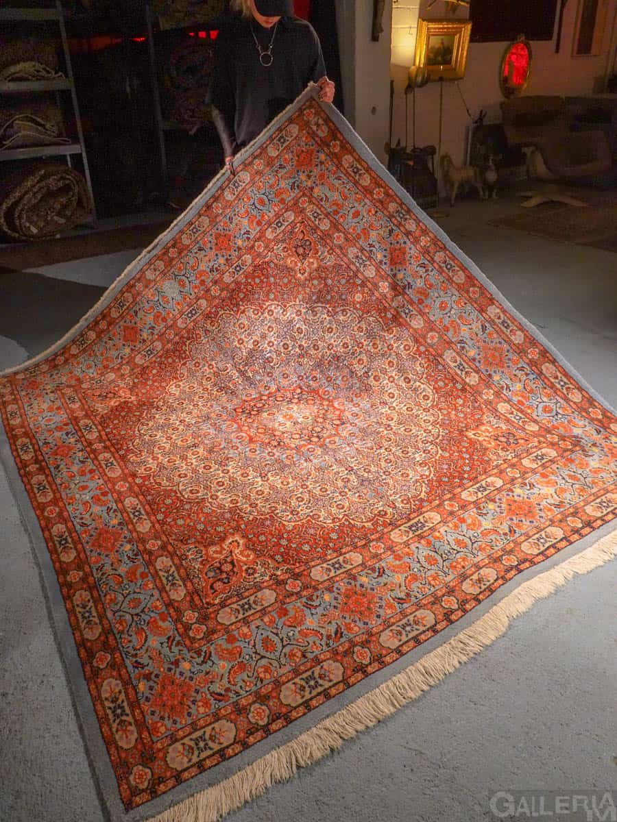 ihastuttavan pastellinen moud signeerattu 227 x 213 cm