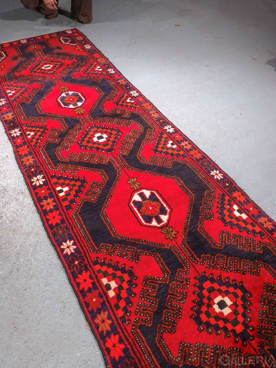 särmikäs vintage malayer käytävämatto 282 x 110 cm (kopio)