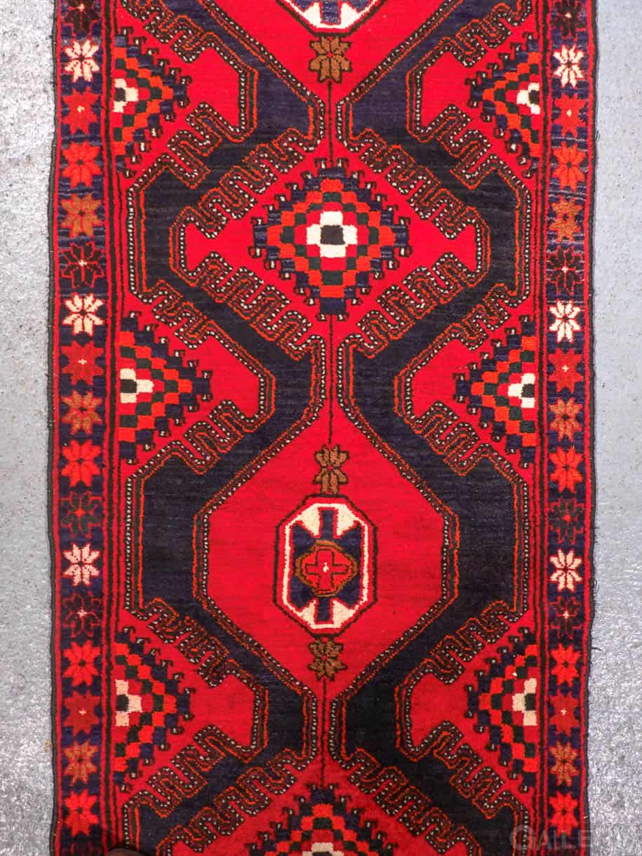 särmikäs vintage malayer käytävämatto 282 x 110 cm (kopio)