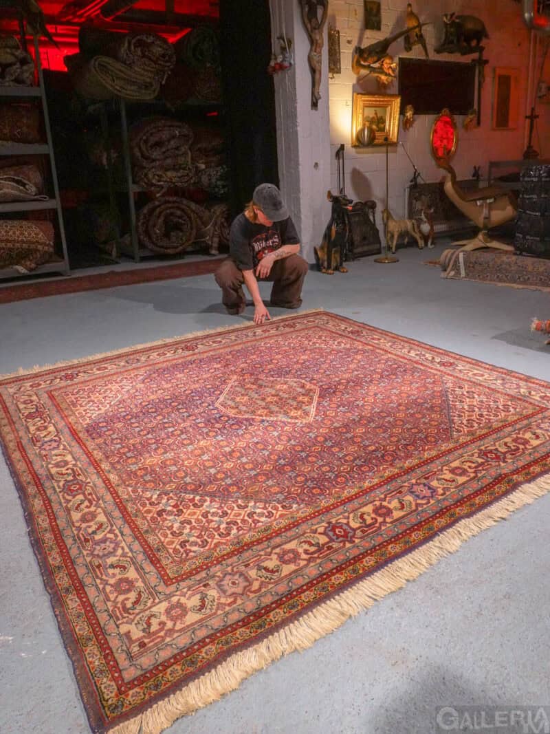 harmoninen neliönmallinen bijar 204 x 203 cm