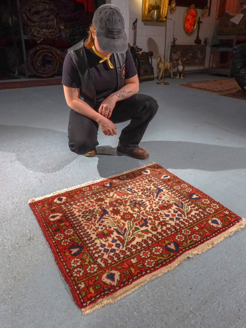 yksityiskohtainen hamadan – 83 x 65 cm