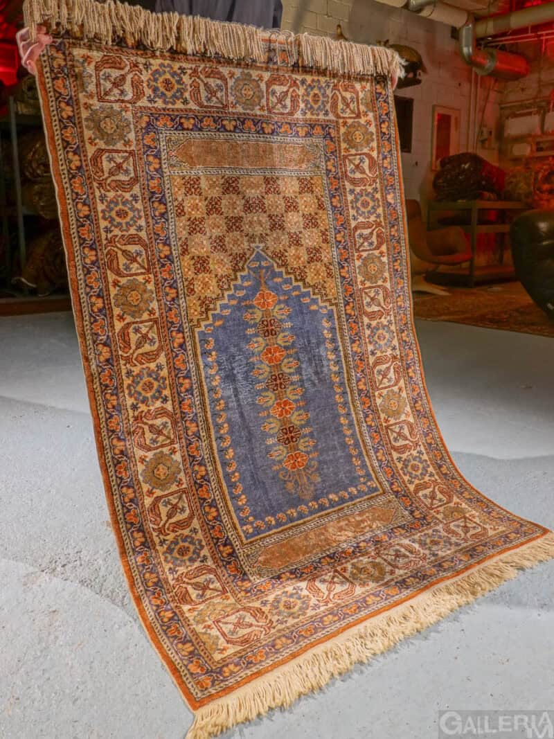 silkkimatto – tyynen harmoninen kayseri 137 x 86 cm