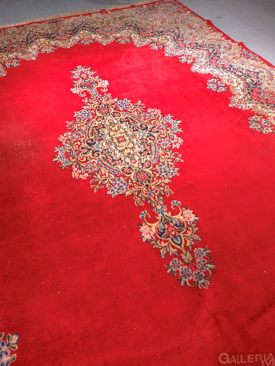 koristeellinen palatsikokoinen kirman 385 x 270 cm