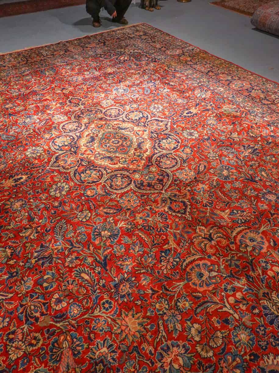 taianomaisen yksityiskohtainen palatsikokoinen sarouk 420 x 338 cm
