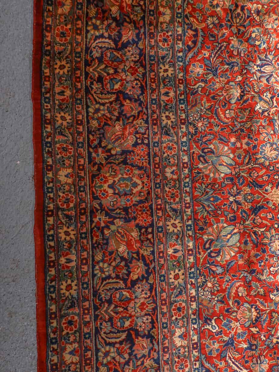 taianomaisen yksityiskohtainen palatsikokoinen sarouk 420 x 338 cm