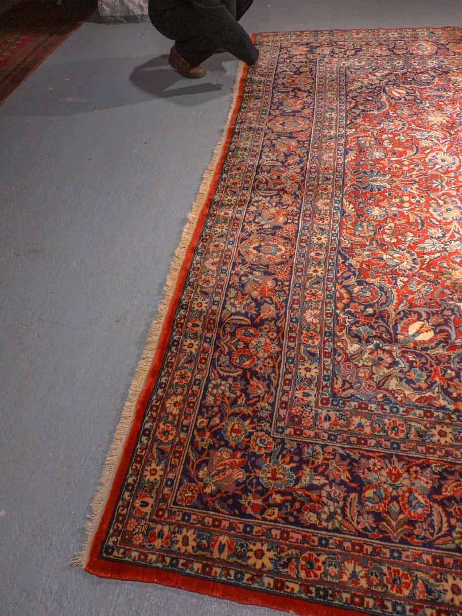 taianomaisen yksityiskohtainen palatsikokoinen sarouk 420 x 338 cm