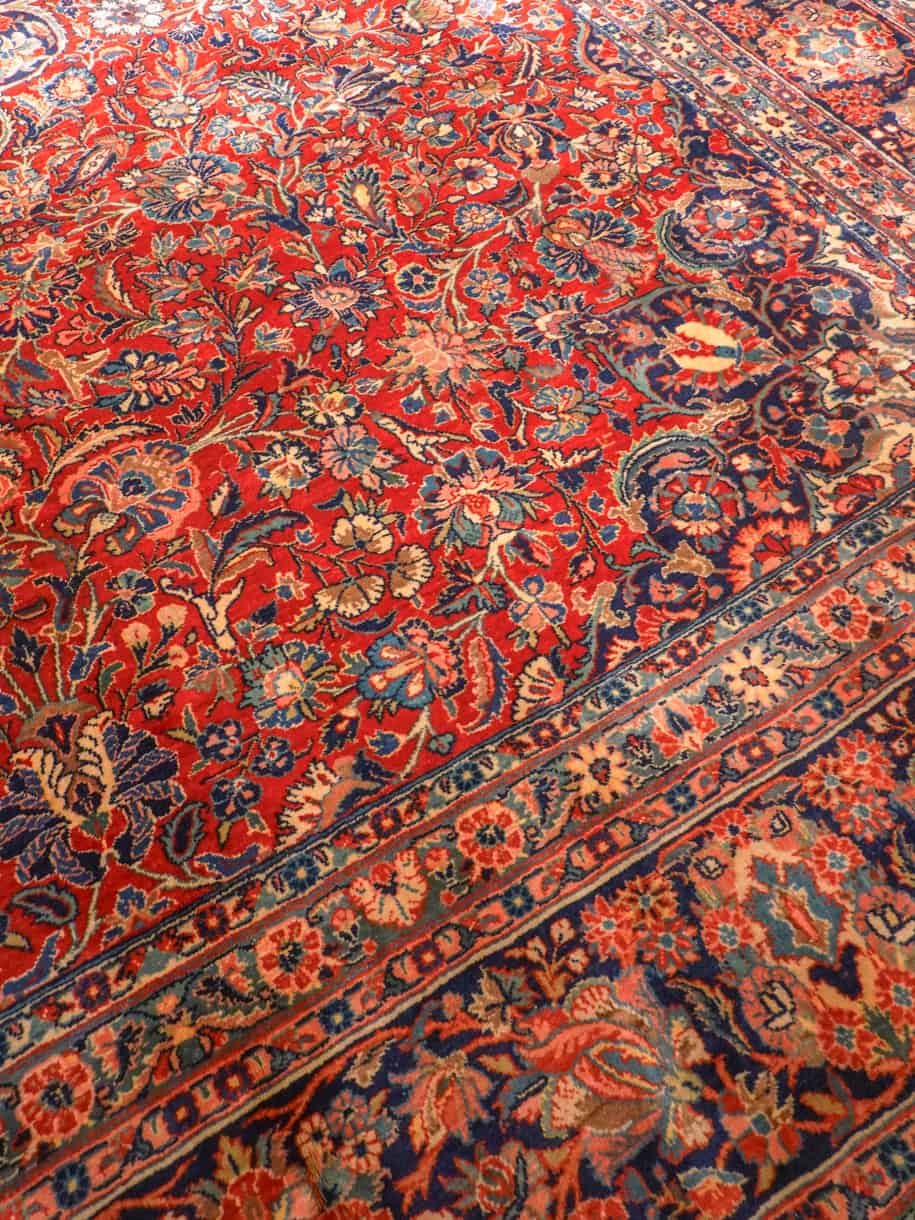 taianomaisen yksityiskohtainen palatsikokoinen sarouk 420 x 338 cm