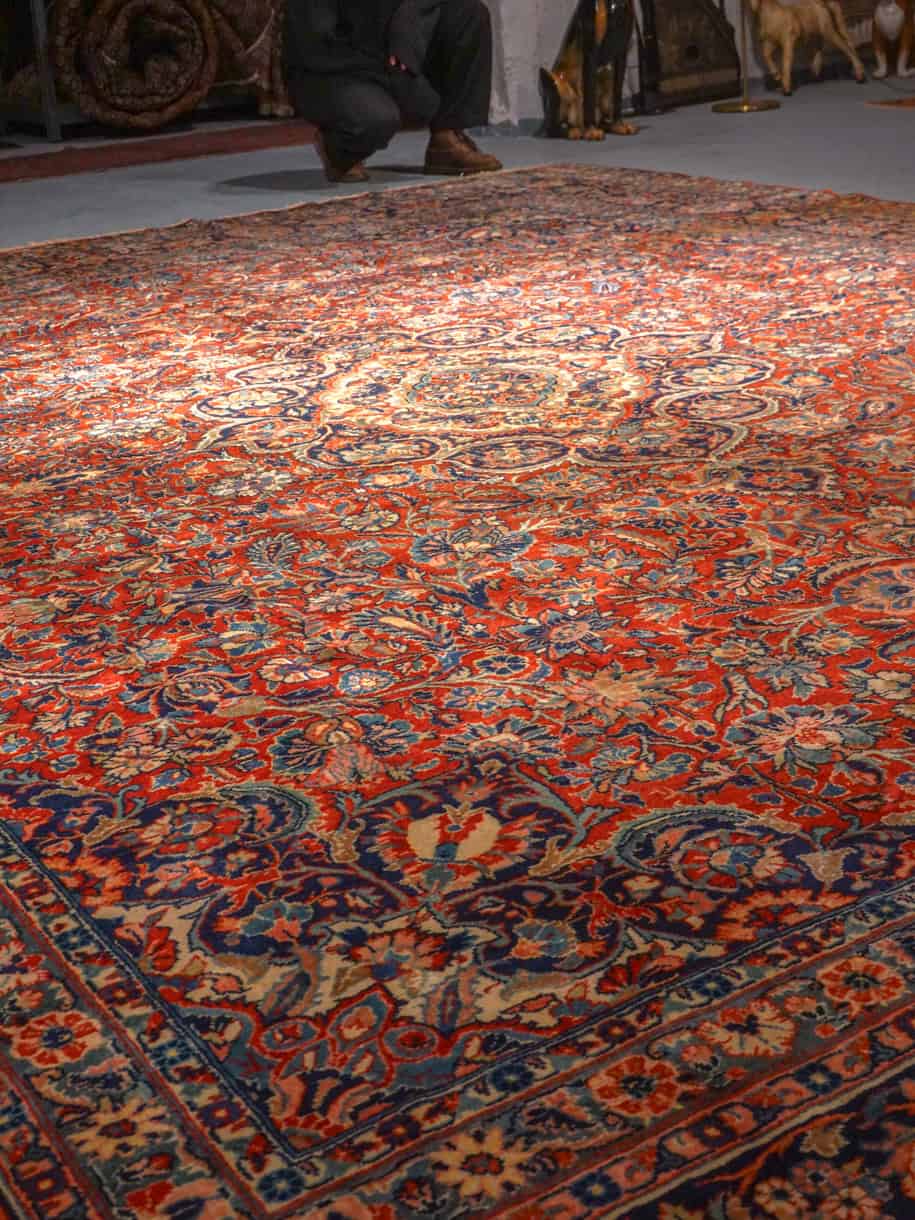 taianomaisen yksityiskohtainen palatsikokoinen sarouk 420 x 338 cm