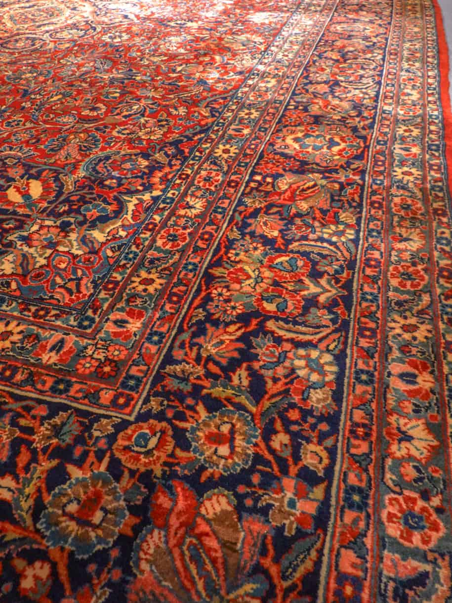 taianomaisen yksityiskohtainen palatsikokoinen sarouk 420 x 338 cm