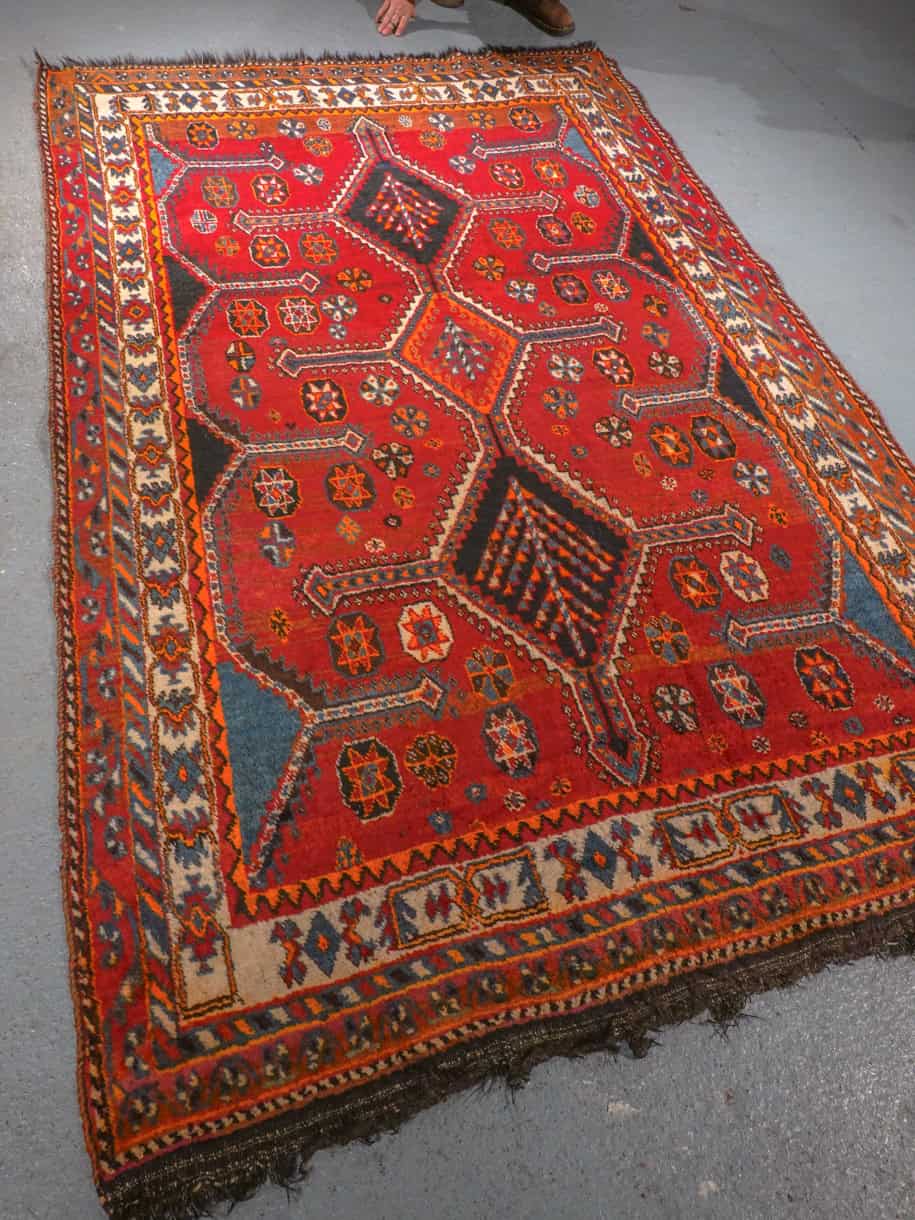 hehkuva puoliantiikkinen gasghai 245 x 155 cm