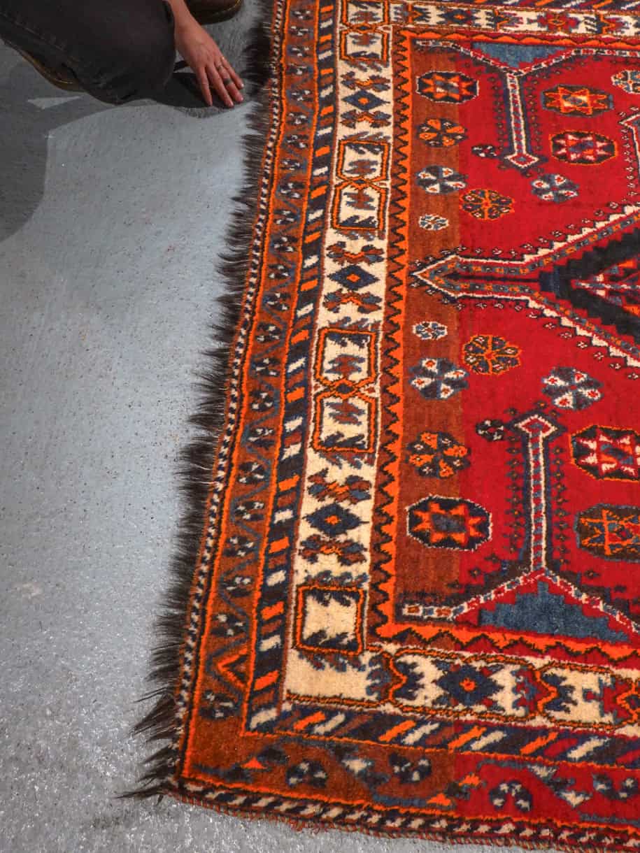 hehkuva puoliantiikkinen gasghai 245 x 155 cm