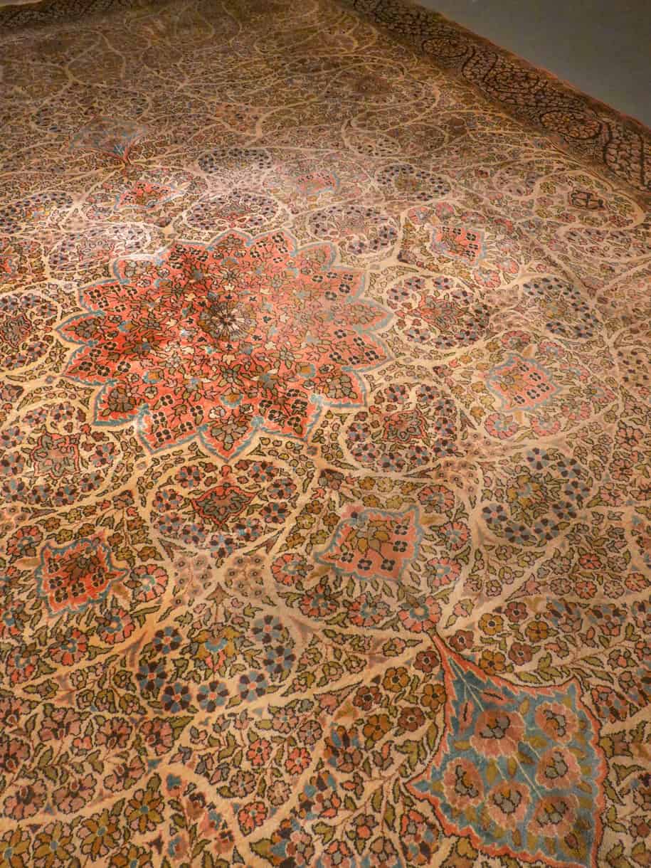 silkkimatto palatsikokoinen koristeellinen ghom 380 x 271 cm (kopio)