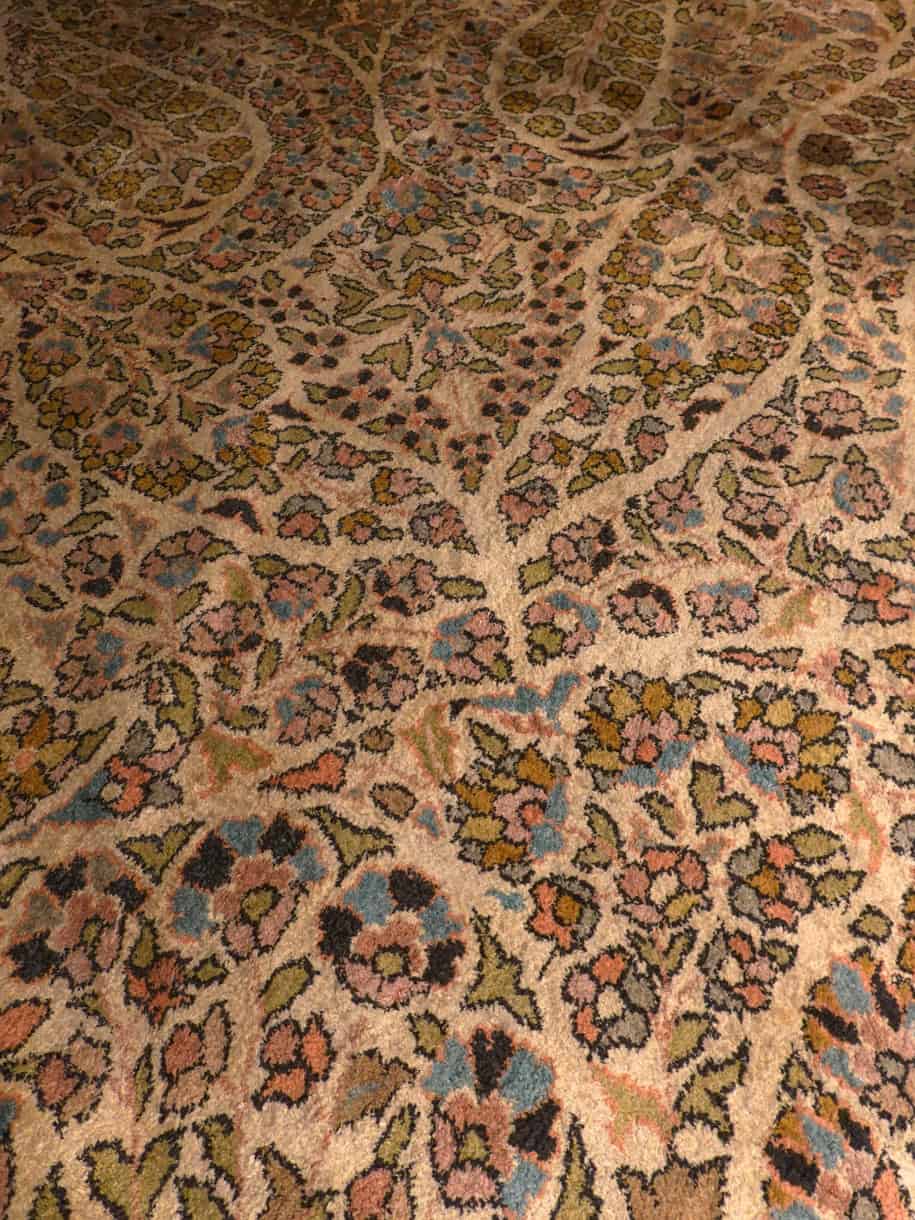 silkkimatto palatsikokoinen koristeellinen ghom 380 x 271 cm (kopio)