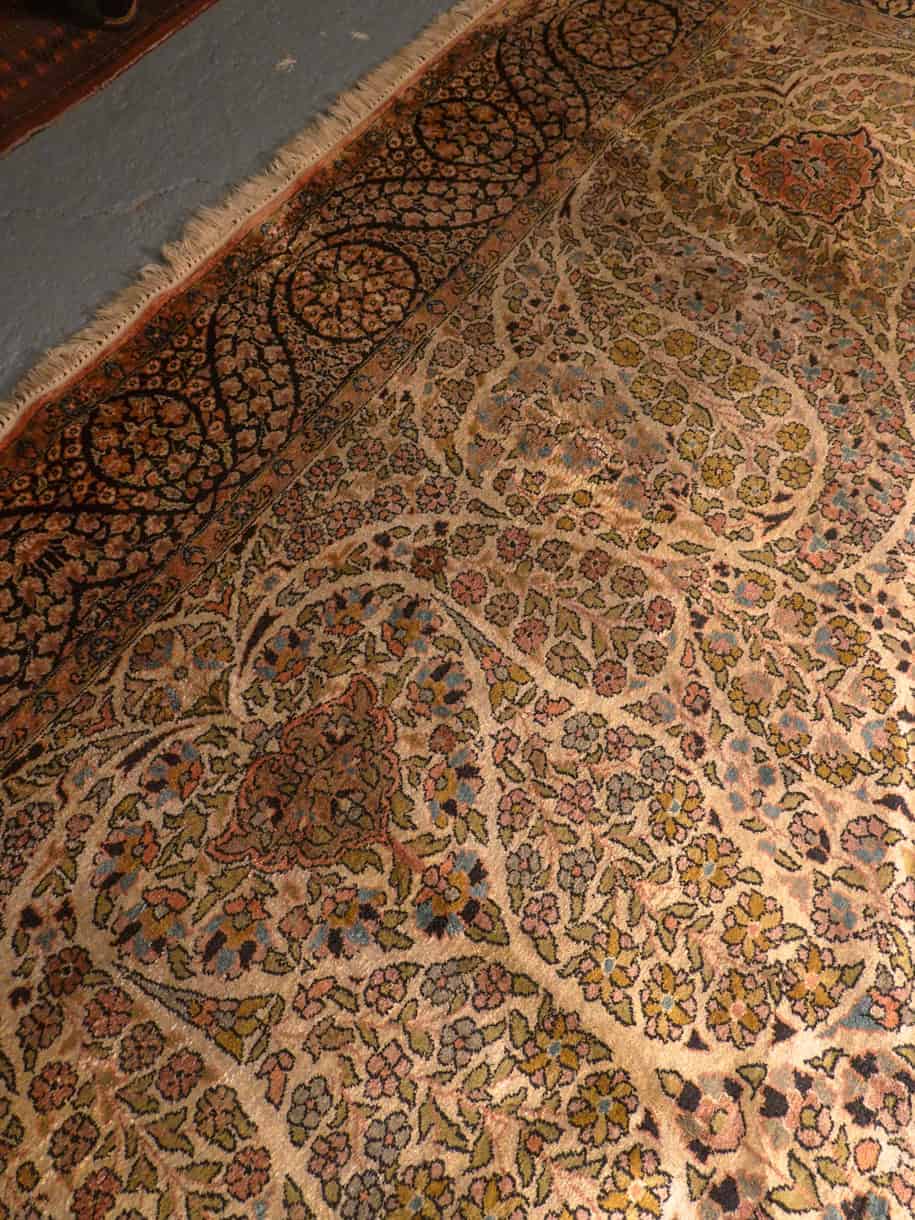 silkkimatto palatsikokoinen koristeellinen ghom 380 x 271 cm (kopio)