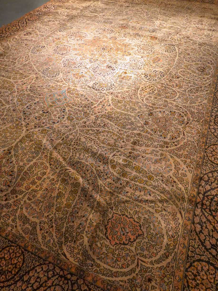 silkkimatto palatsikokoinen koristeellinen ghom 380 x 271 cm (kopio)