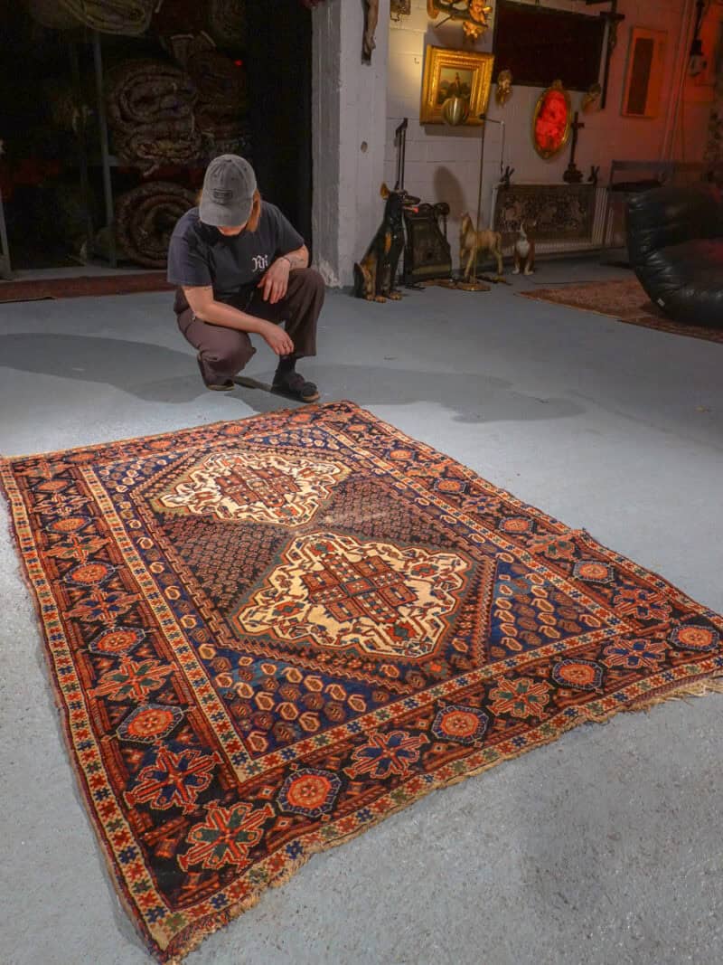 kauniin rustiikkinen afshar 175 x 125 cm