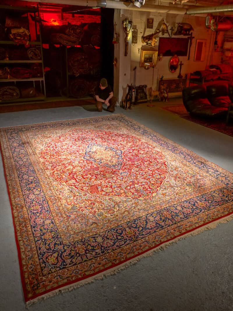 yltäkylläisen runsas palatsikokoinen kirman 404 x 302 cm