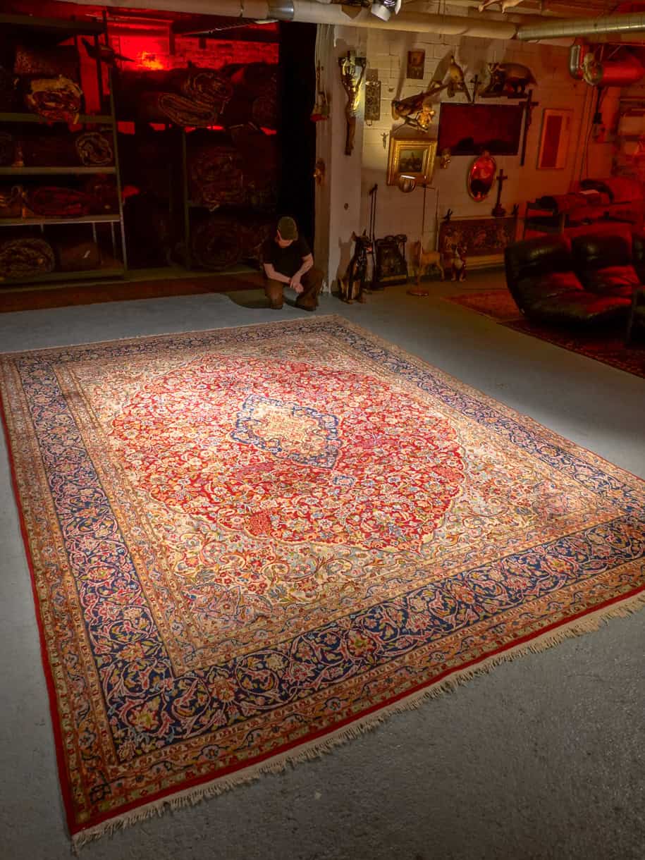 yltäkylläisen runsas palatsikokoinen kirman 404 x 302 cm