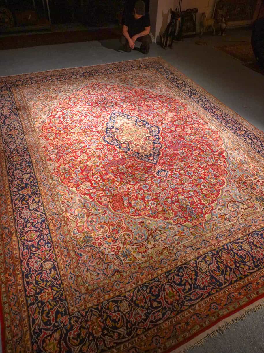 yltäkylläisen runsas palatsikokoinen kirman 404 x 302 cm