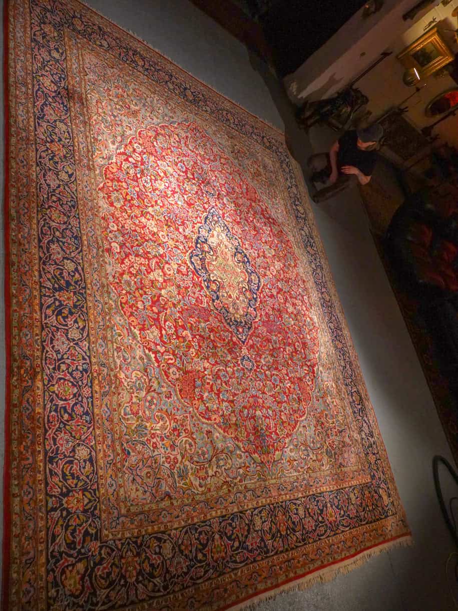 yltäkylläisen runsas palatsikokoinen kirman 404 x 302 cm