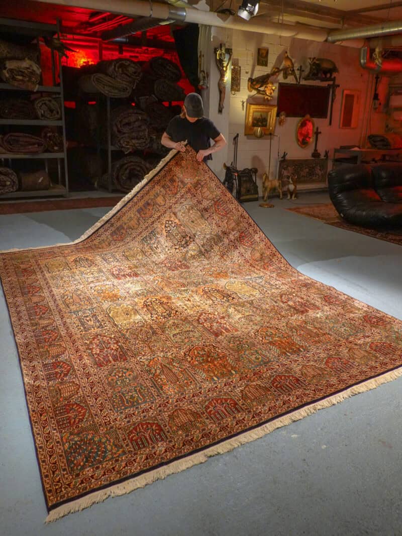 silkkimatto ylimaallinen pastellinen puutarha kasmir 326 x 243 cm (kopio)