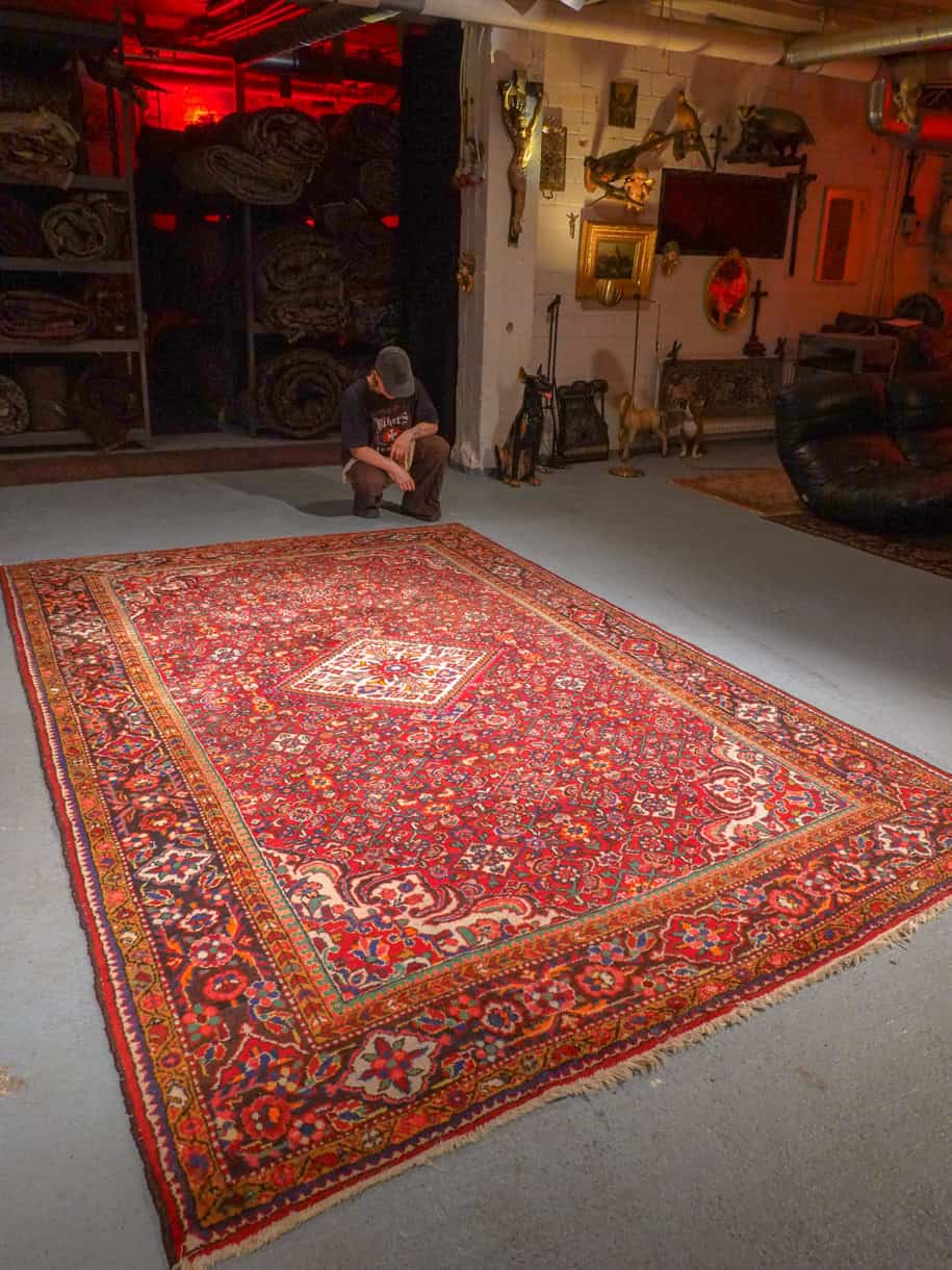 persoonallisen vivahteikas hamadan 228 x 190 cm (kopio)