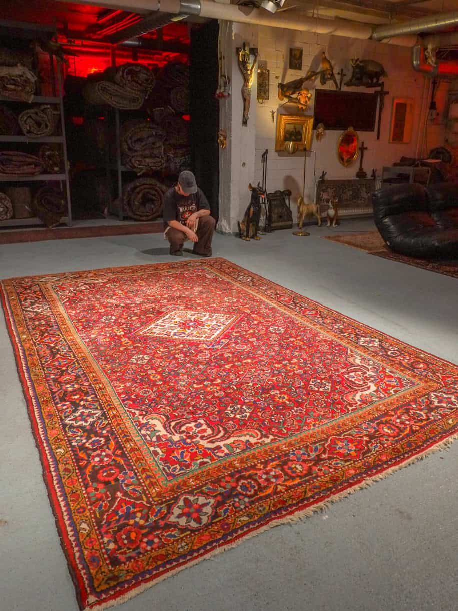 persoonallisen vivahteikas hamadan 228 x 190 cm (kopio)