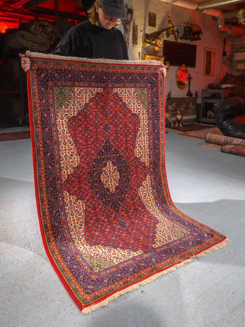 rytmikkään koristeellinen bijar 161 x 103 cm