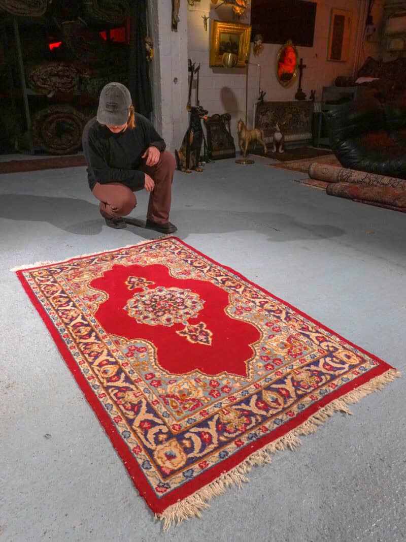 ihastuttava pieni kirman 147 x 92 cm