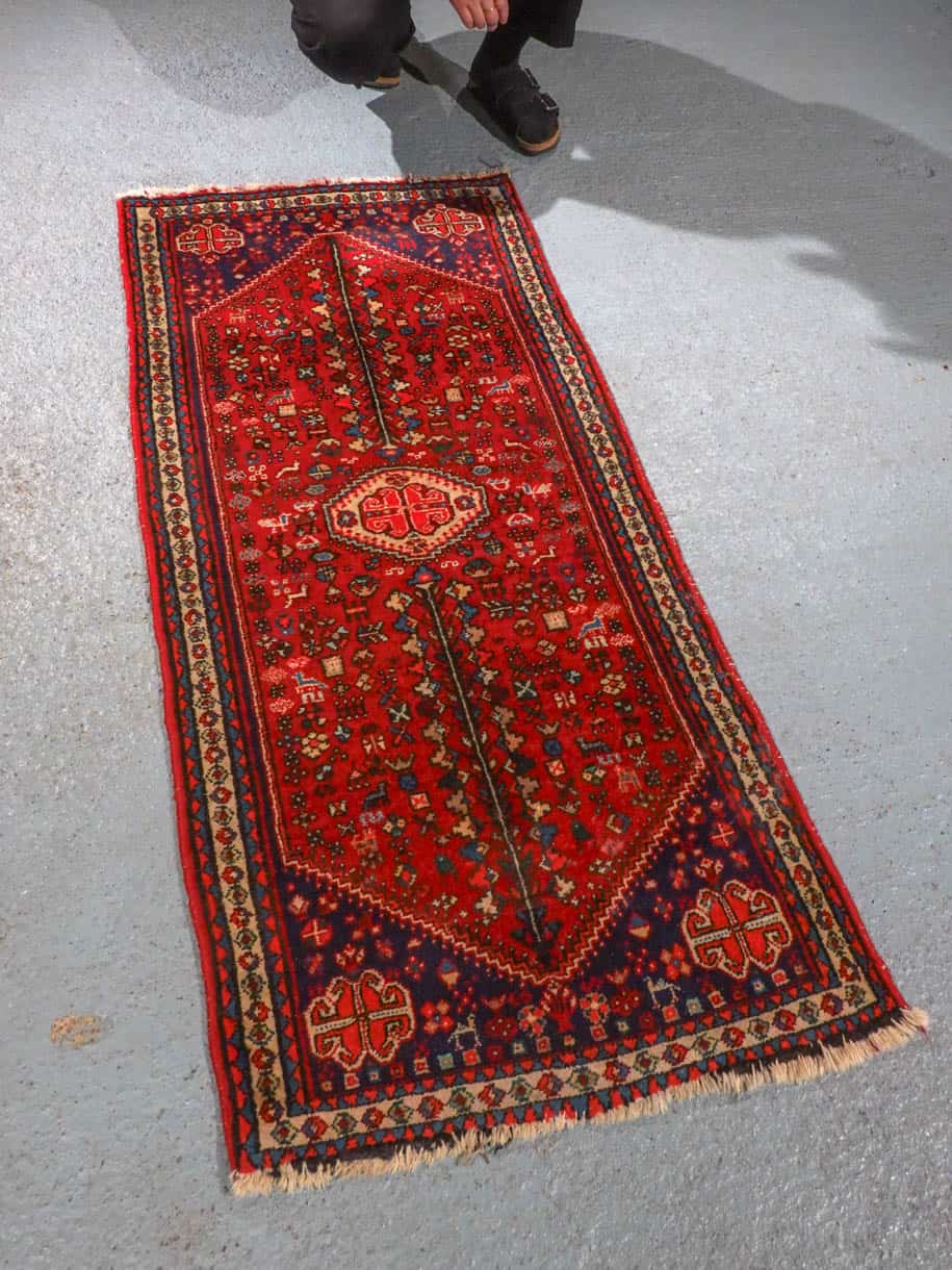 pitkänomainen abadeh 140 x 65 cm
