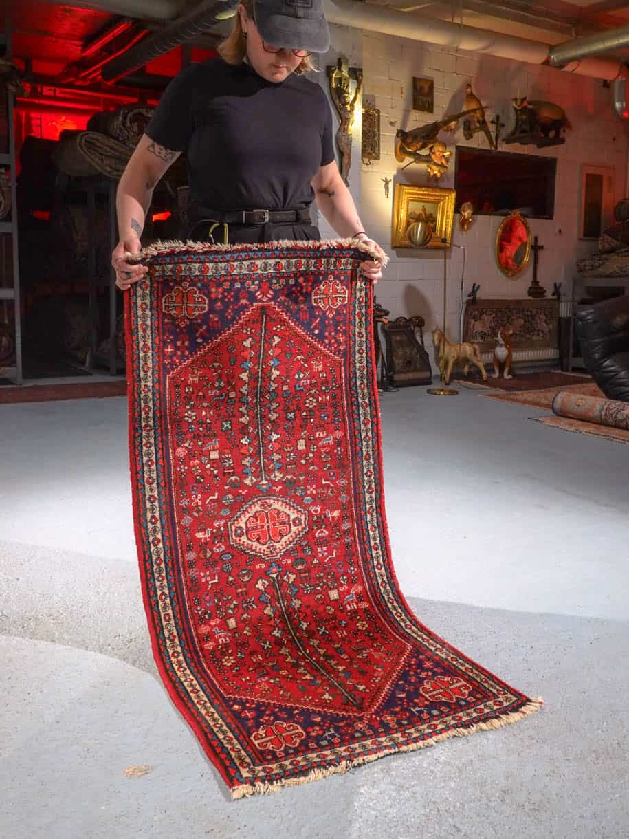 pitkänomainen abadeh 140 x 65 cm
