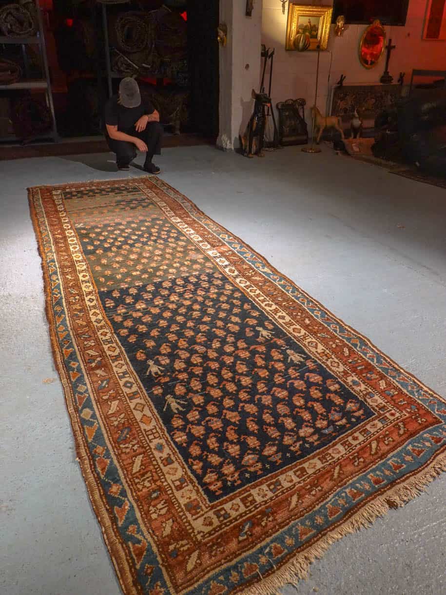 särmikäs vintage malayer käytävämatto 310 x 89 cm (kopio)
