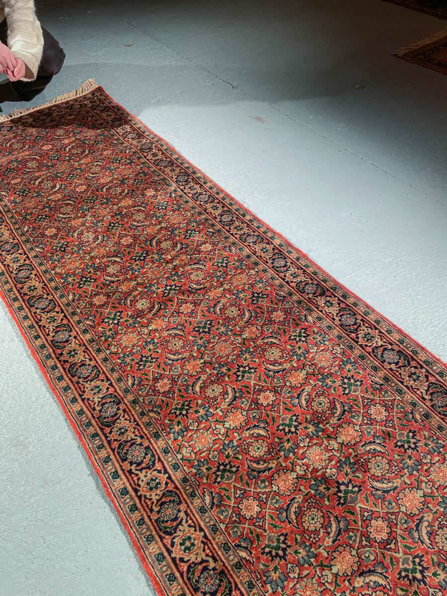 vivahteikas bijar käytävämatto 258 x 85 cm