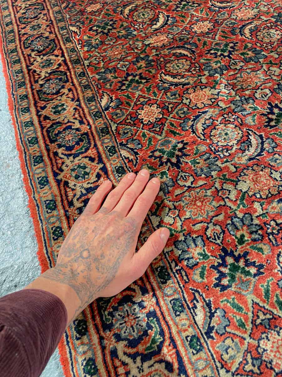 vivahteikas bijar käytävämatto 258 x 85 cm