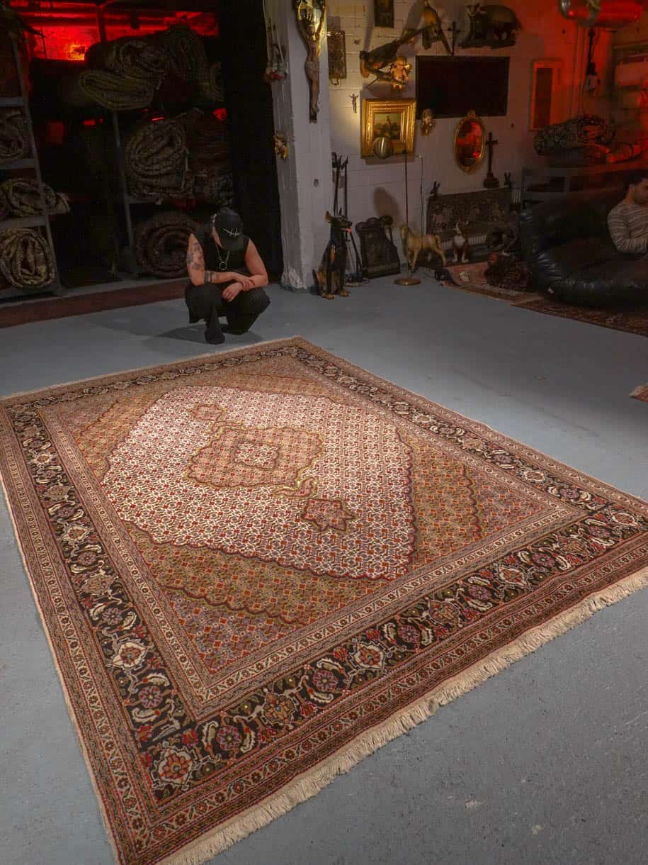 lempeän rauhallinen tabriz 292 x 203 cm