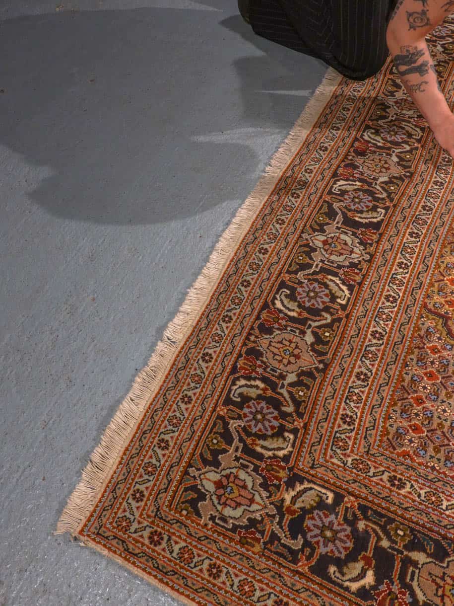 lempeän rauhallinen tabriz 292 x 203 cm