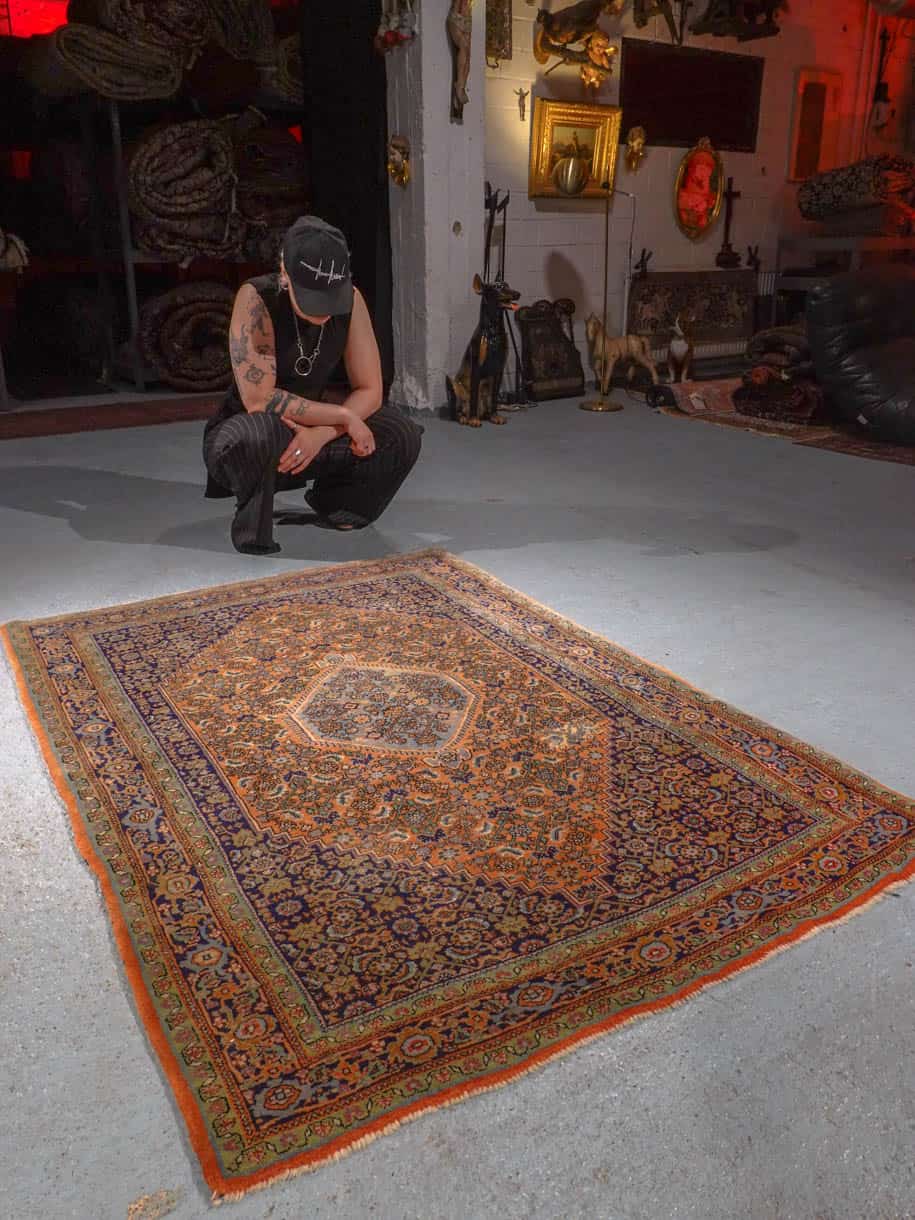 hehkuvan hurmaava bijar 162 x 102 cm (kopio)
