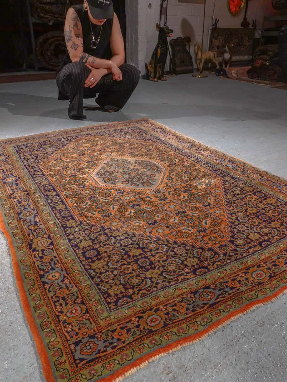 hehkuvan hurmaava bijar 162 x 102 cm (kopio)