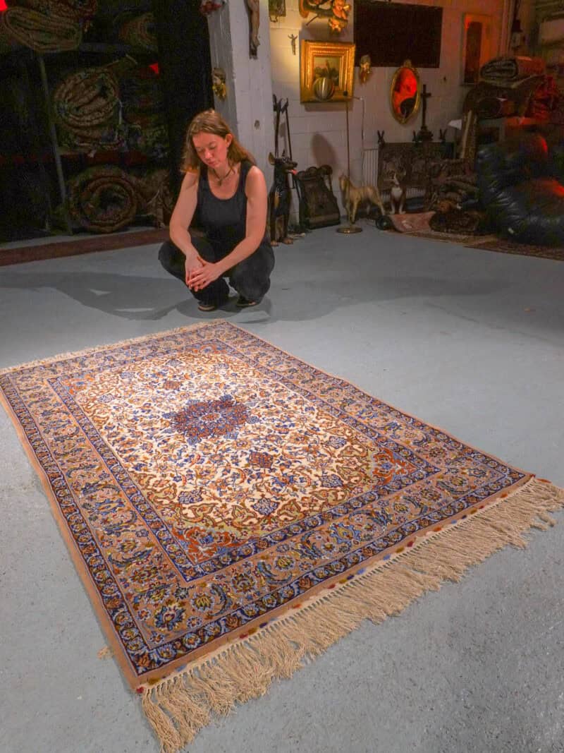 herkän yksityiskohtainen isfahan 168 x 107 cm